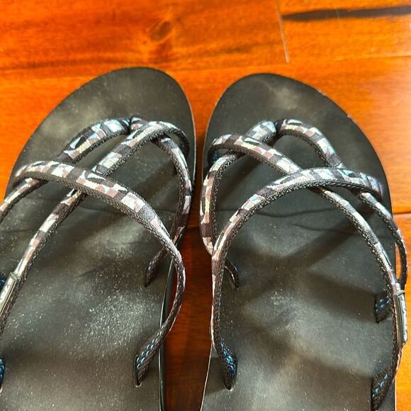 Teva Wedge Strappy Sandals - Picture 4 of 10